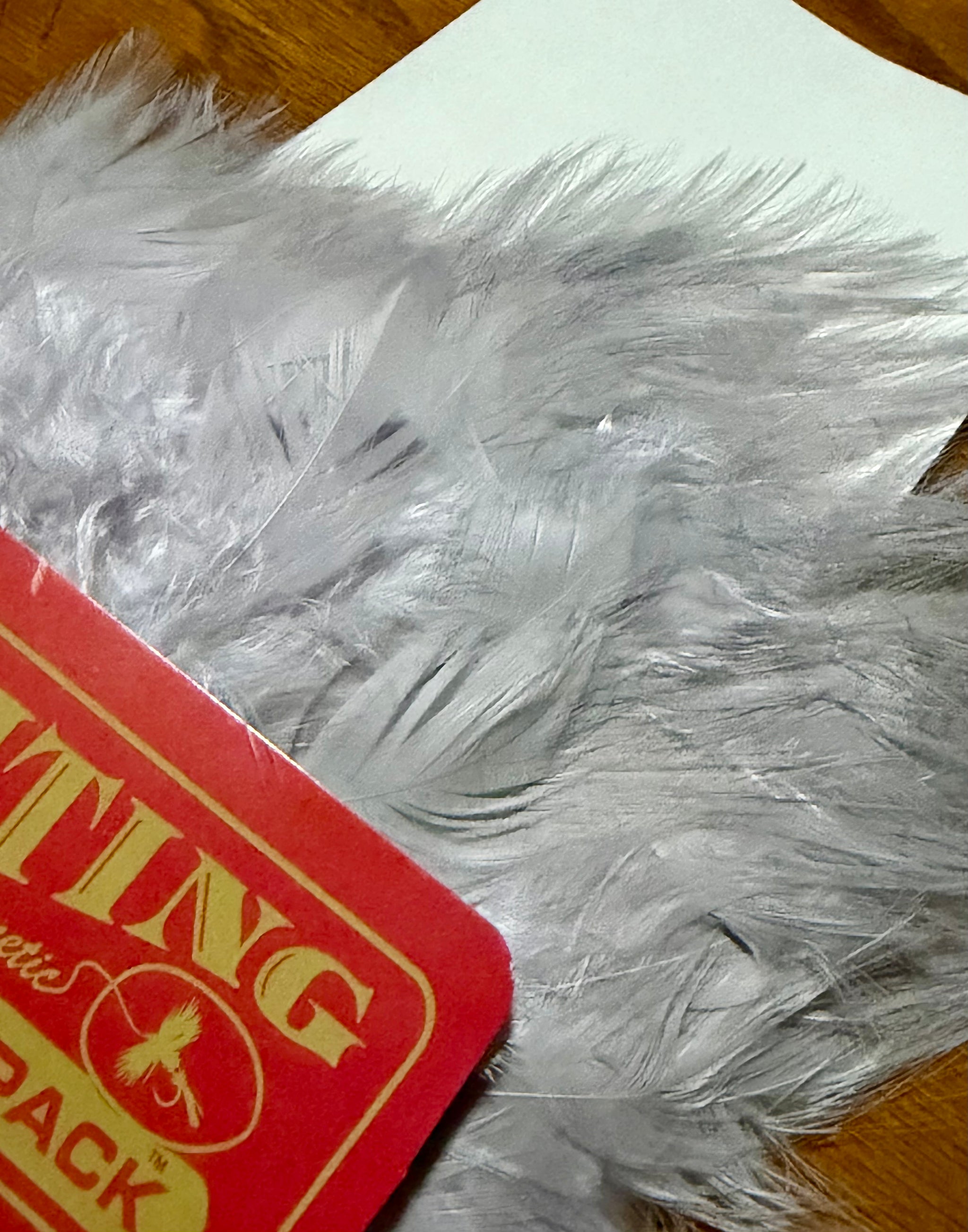 Whiting Tailing Pack White Dyed Light Dun 326-SH-E-L