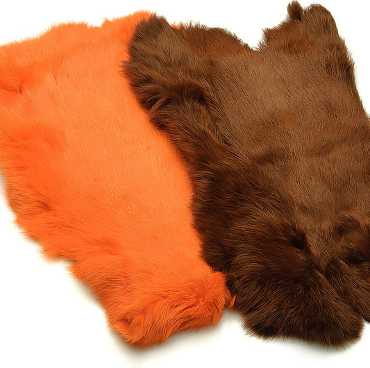 Wapsi Dyed Whole Rabbit Skin