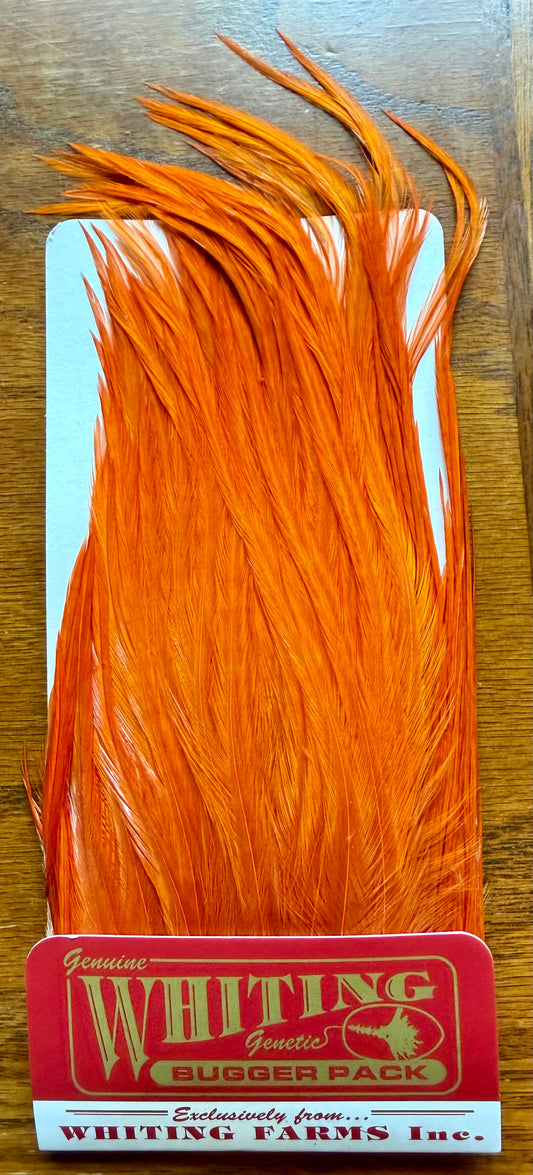 Whiting Farms Bugger Pack White Burnt Orange 346-SH-E-L