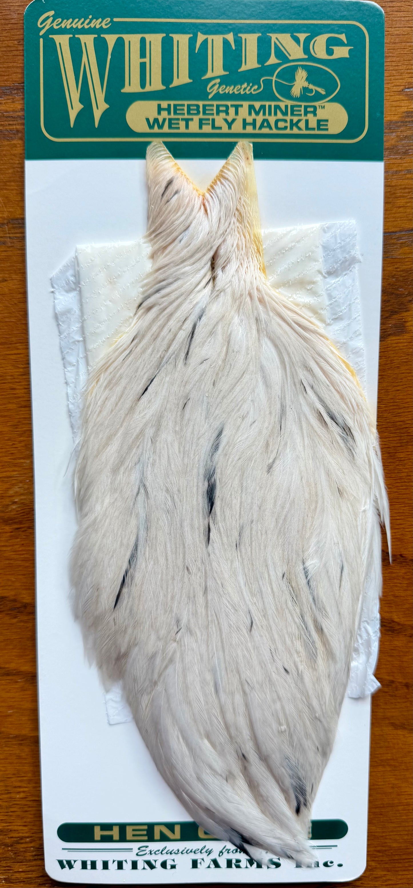 Whiting Hebert Miner Hen Cape Pale Watery Dun 363-SH-E-L