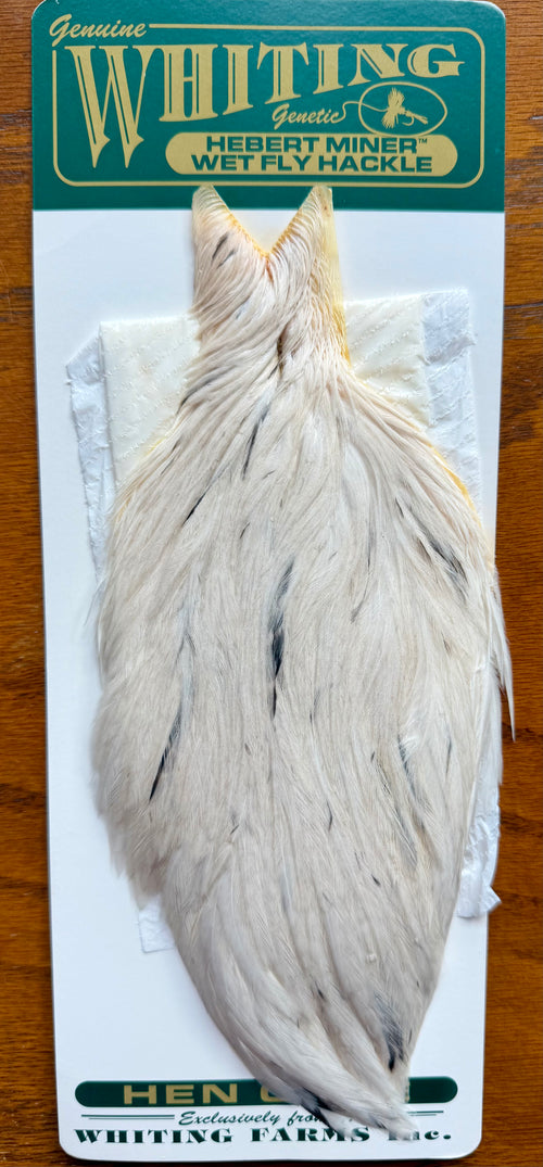 Whiting Hebert Miner Hen Cape Pale Watery Dun 363-SH-E-L