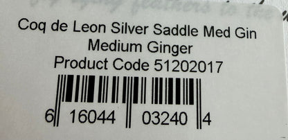 Whiting Coq De Leon Silver Saddle Medium Ginger 745-SH-E-L