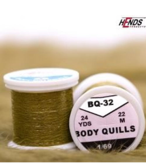 Hends Body Quills: Dark Olive Brown