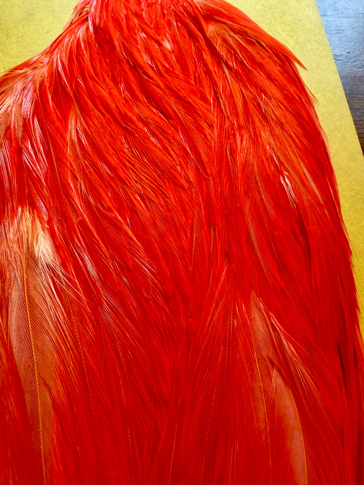 Hareline Dubbin Cape Orange 465-SH-E-L