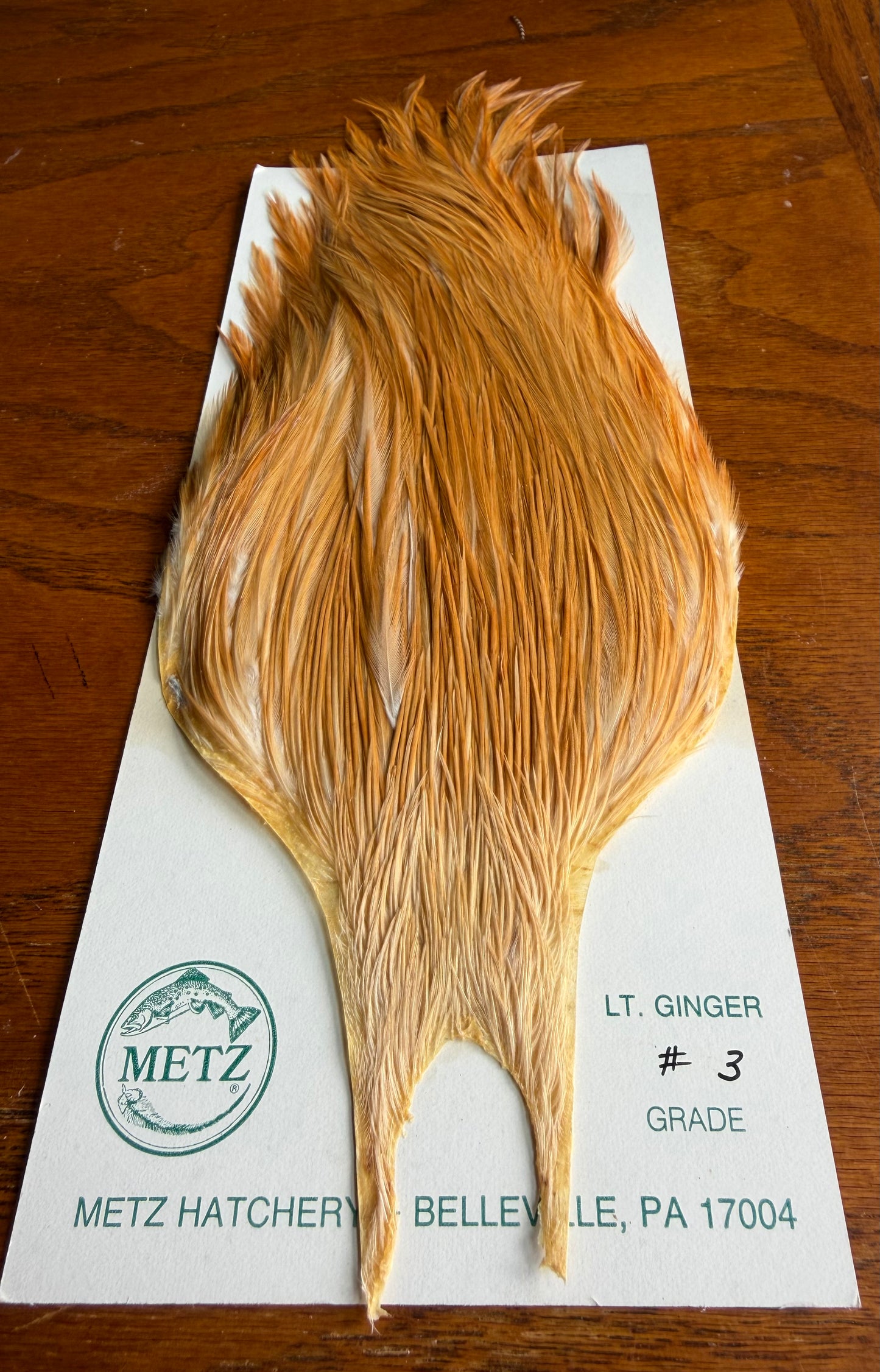 Metz Cape Grade #3 Light Ginger 612-SH-E-L