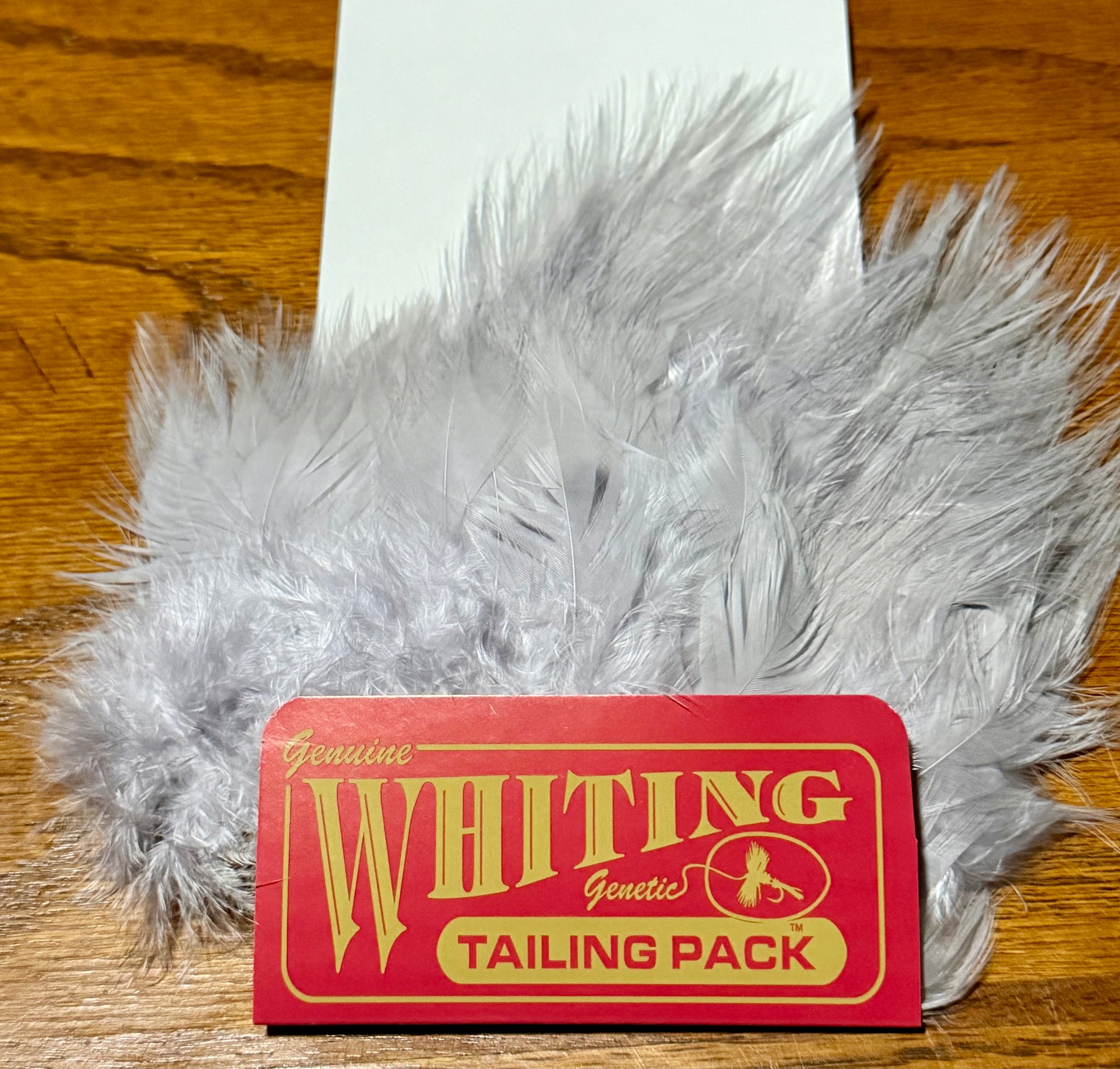 Whiting Tailing Pack White Dyed Light Dun 326-SH-E-L