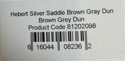 Whiting Farms Hebert Silver Grade Saddle Brown Grey Dun 774-SH-E-L