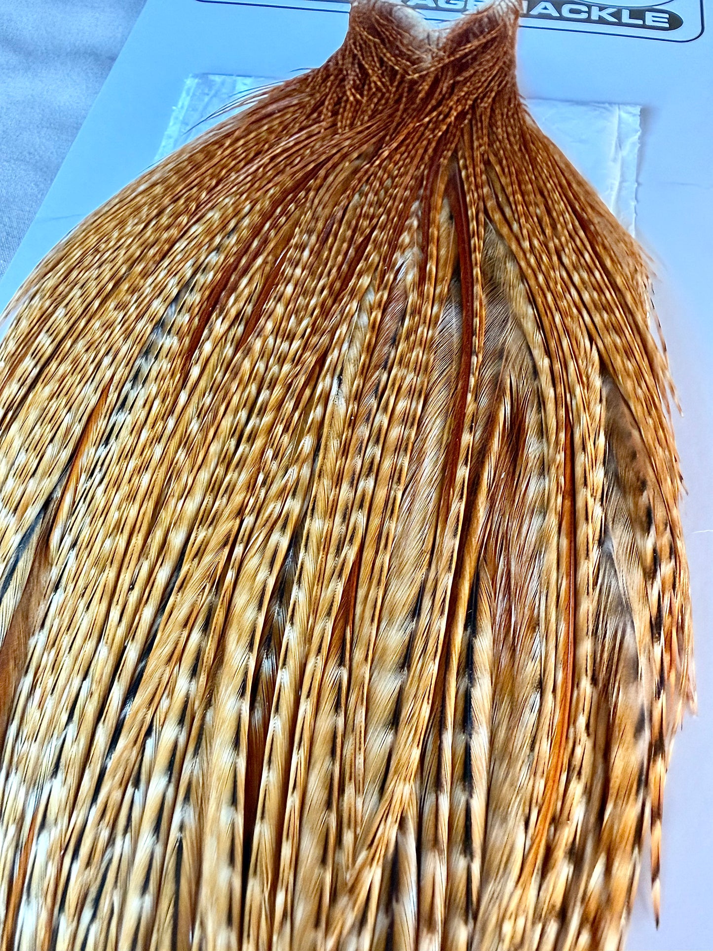 Whiting Farms Heritage Hackle Cape Grade 2 Mixed Combo 176-SH-E-L