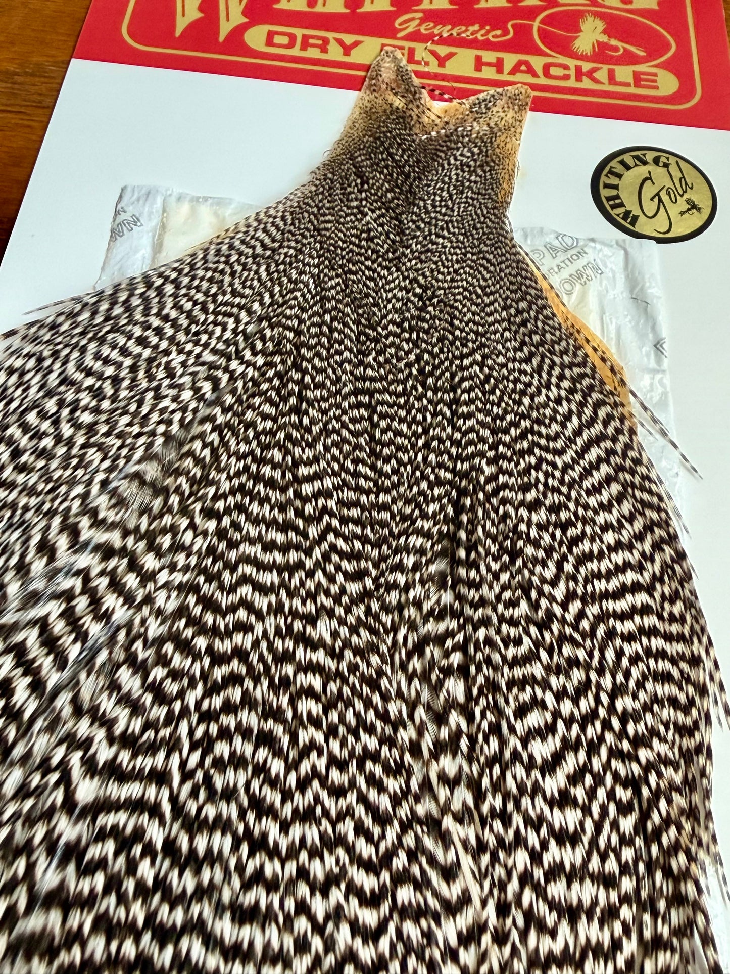 Whiting Gold Grade Rooster Cape Grizzly 772-SH-E-L