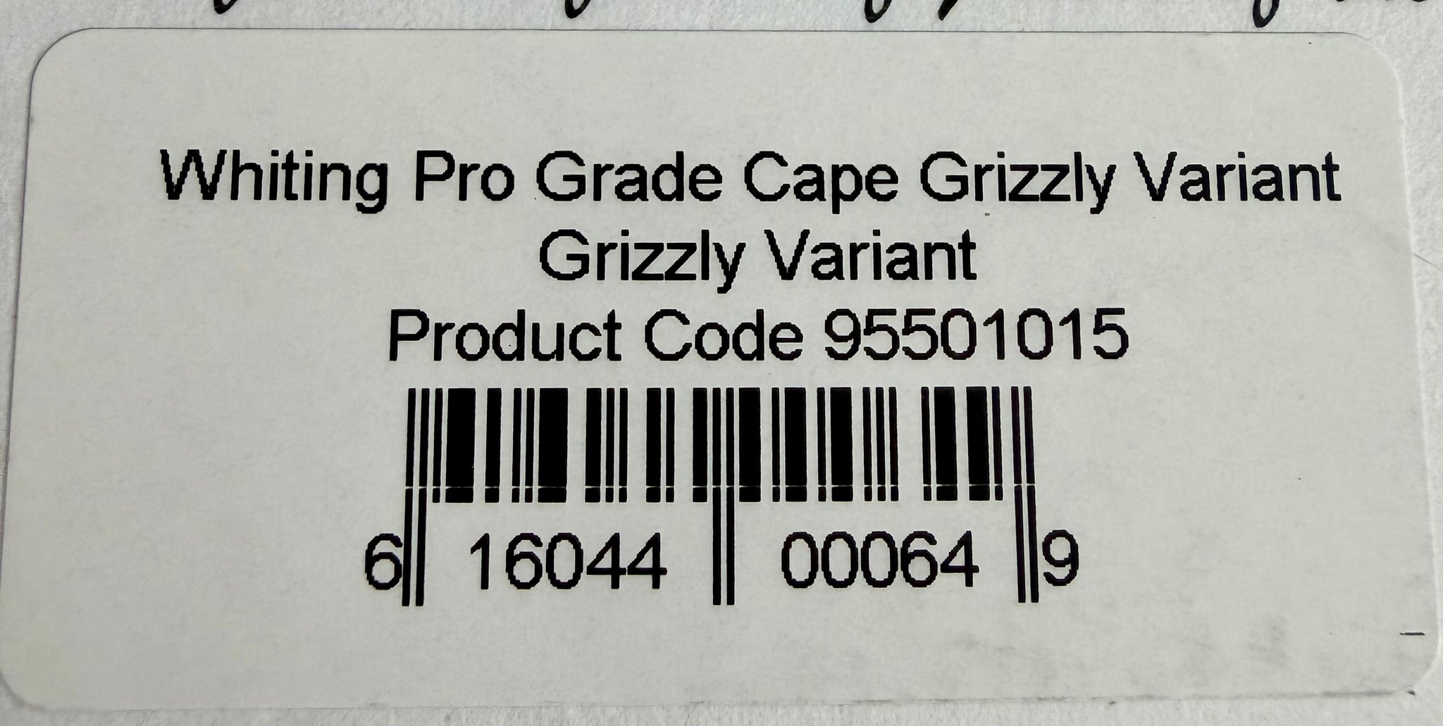 Whiting Farms Pro Grade Cape Grizzly Variant: Cree Wannabe 704-SH-E-L