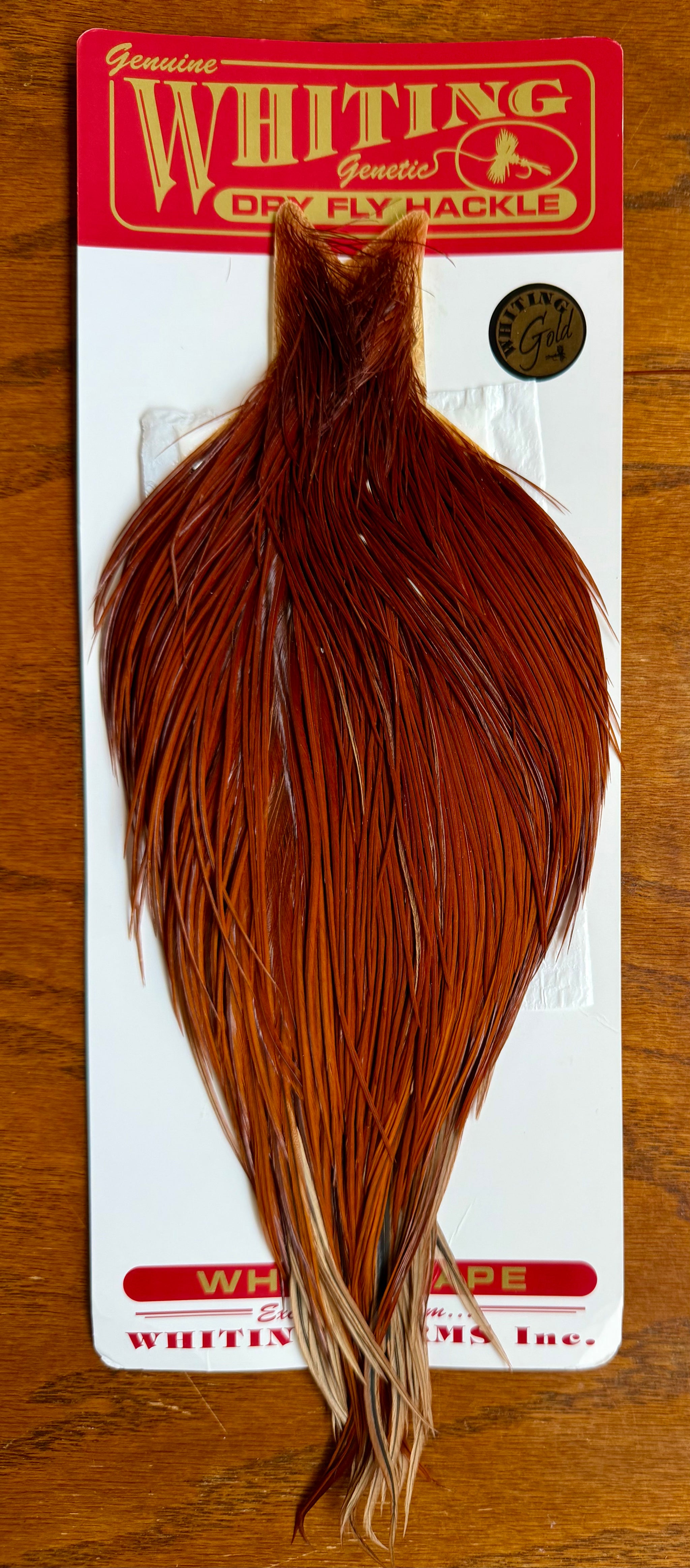 Whiting Gold Grade Rooster Cape Brown 803-SH-E-L