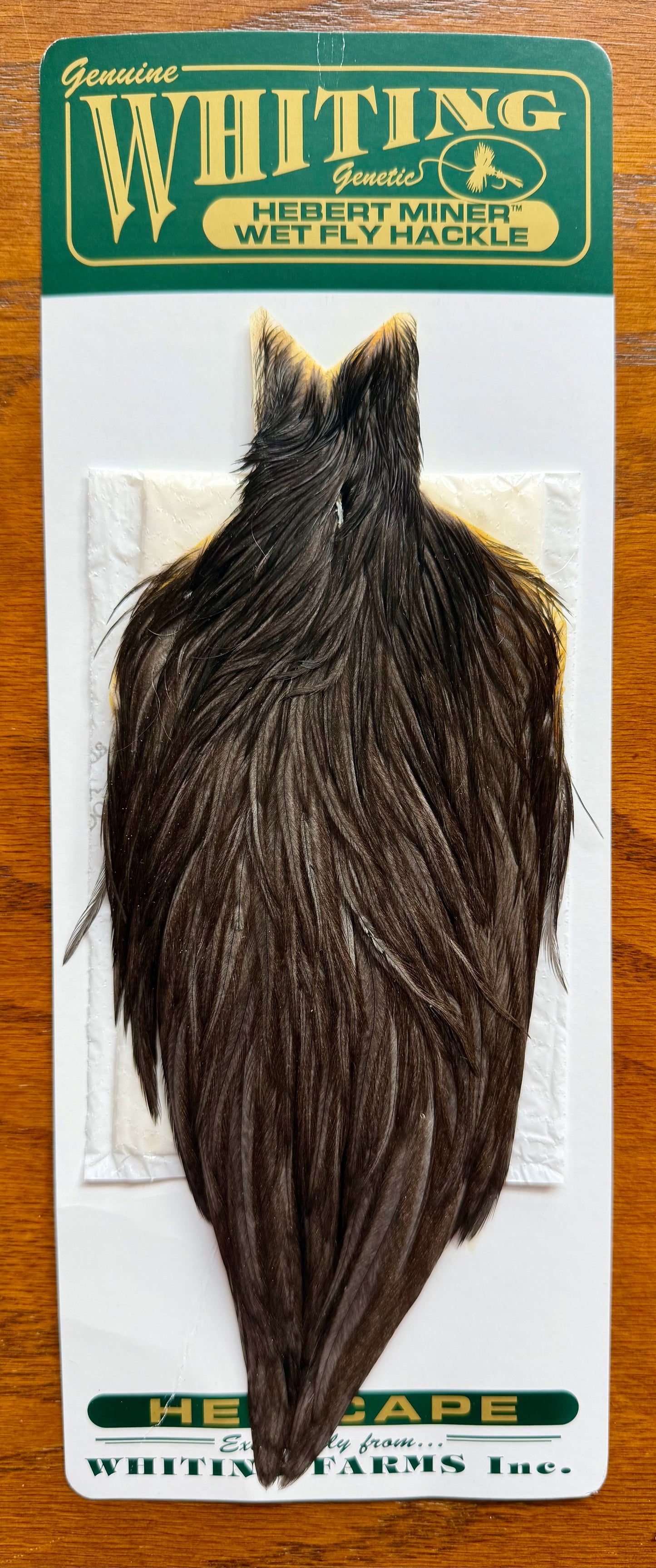 Whiting Hebert Miner Hen Cape Dark Grey Dun 362-SH-E-L