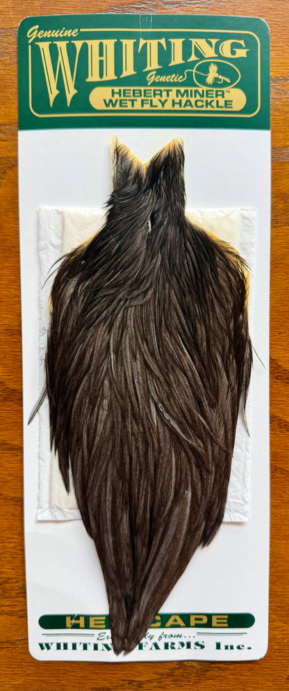 Whiting Hebert Miner Hen Cape Dark Grey Dun 362-SH-E-L