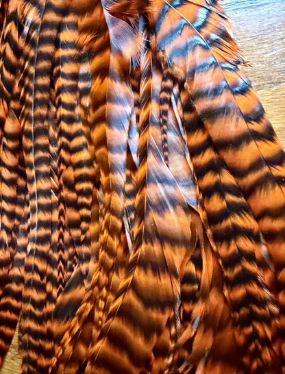 Whiting Farms Schlappen Bundle: 10-14” Grizzly Dyed Orange 384-SH-E-L