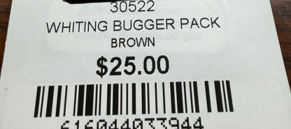 Whiting Farms Bugger Pack Brown 317-SH-E-L