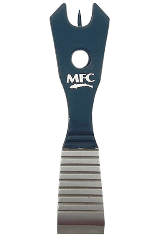 Montana Fly Company River Steel Nippers: Groove Grip -Black/Silver