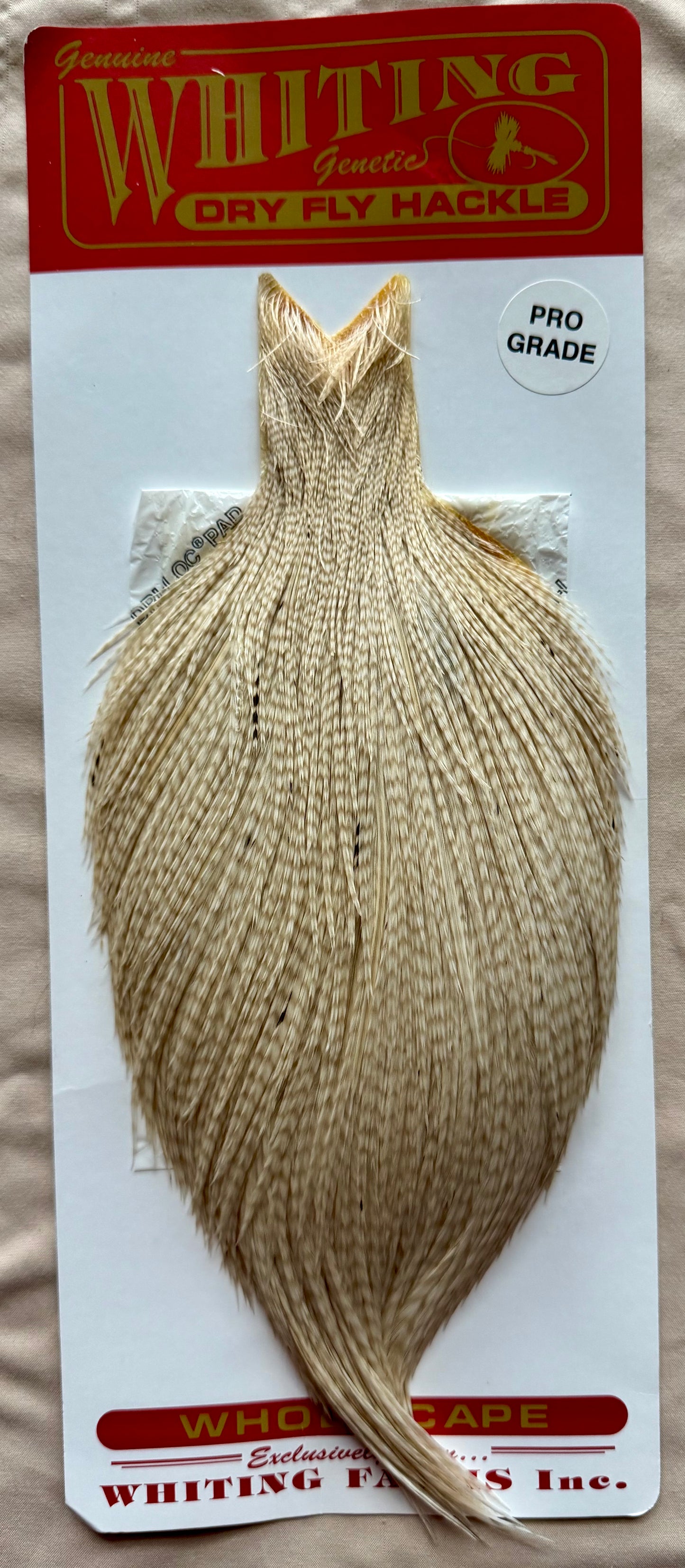 Whiting Farms Pro-Grade Cape Ghost Barred White 296-SH-E-L