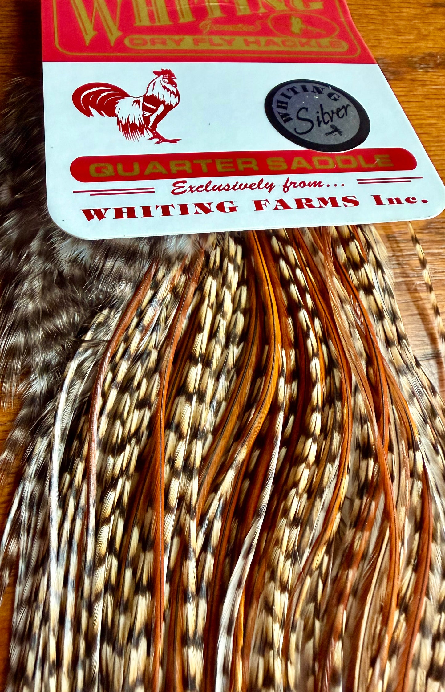 Whiting Farms Silver Midge Quarter Saddle CREE 767-SH-E-L