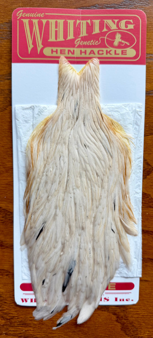 Whiting Farms Hen Cape Pale Watery Dun 364-SH-E-L