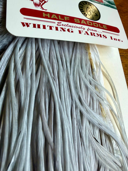 Whiting Farms Gold Grade Half Saddle Light dyed Dun 794-SH-E-L