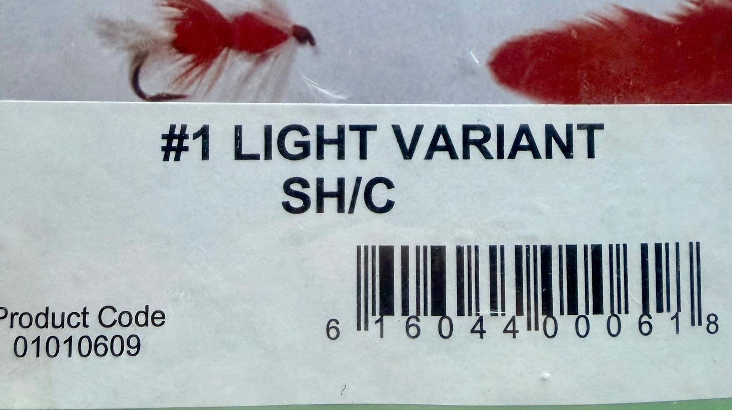 Hoffman #1 Soft Hackle W/Chickabou Light Variant 561-SH-E-L