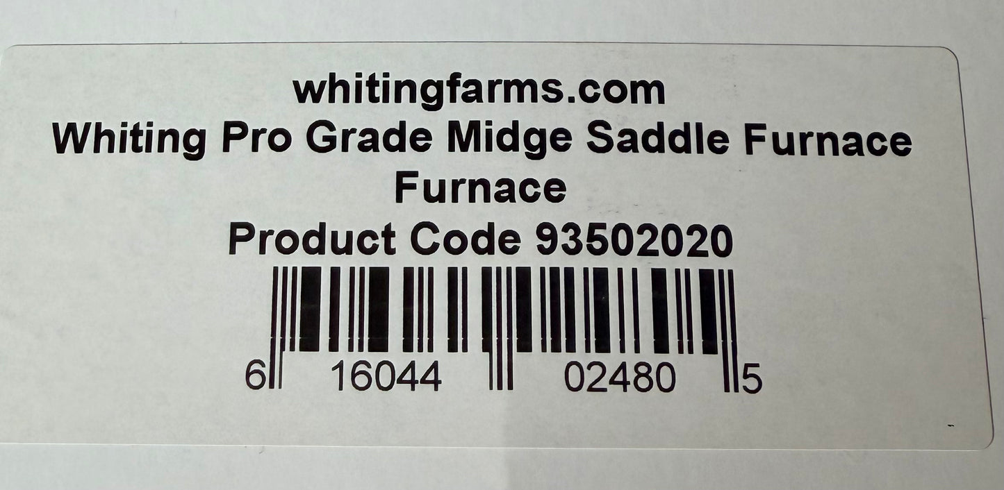 Whiting Farms Pro Grade Midge Saddle Furnace 268-SH-E-L