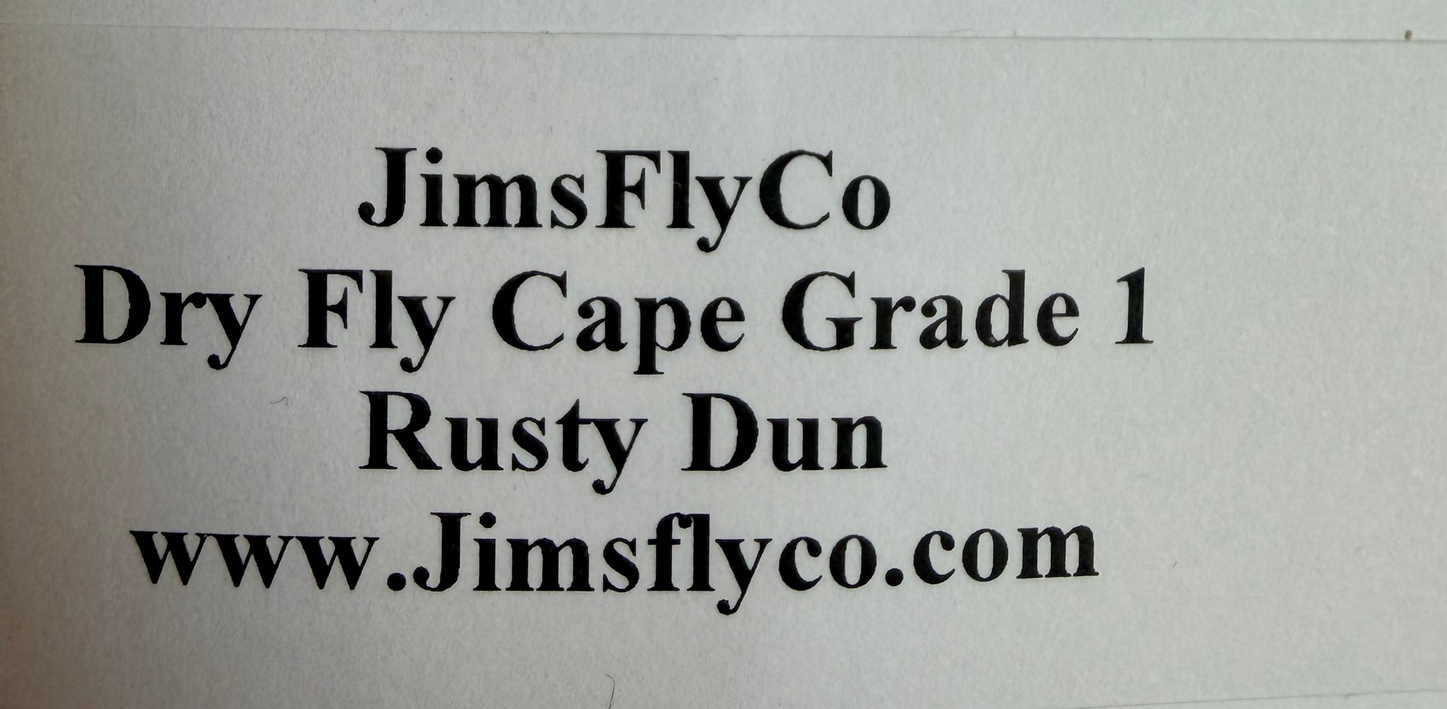 Whiting Farms Bronze Grade Cape Honey Dun 785-SH-E-L