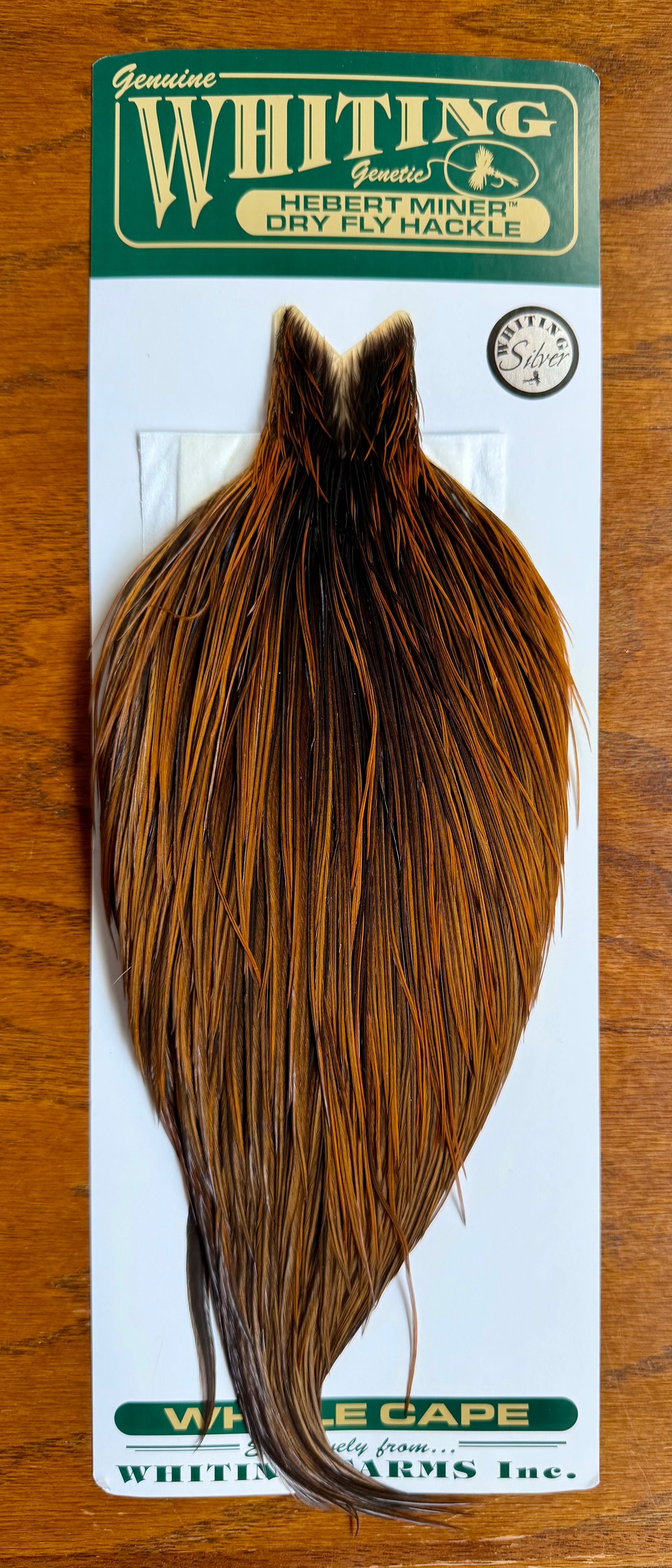 Whiting Hebert Miner Silver Grade Cape Light Brown 804-SH-E-L