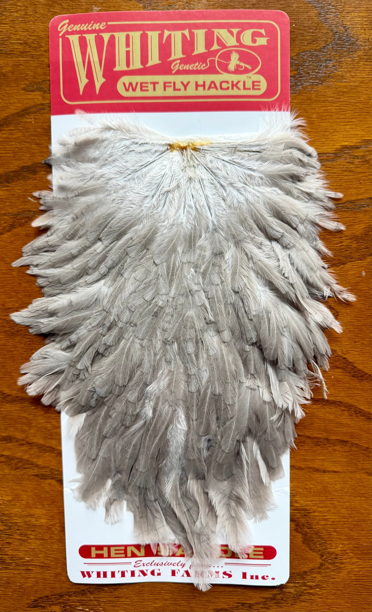 Whiting Farms Hen Saddle Natural Dun 342-SH-E-L