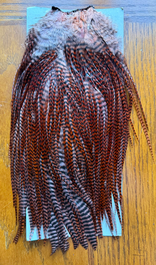 Metz Saddle, Dark Red Grizzly 603-SH-E-L