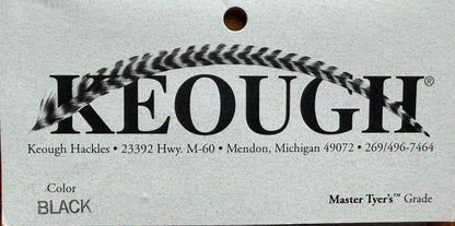 Keough Master Tyer’s Grade Cape, Black 458-SH-E-L