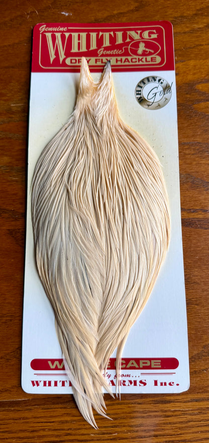 Whiting Gold Grade Rooster Cape Light Ginger 619-SH-E-L