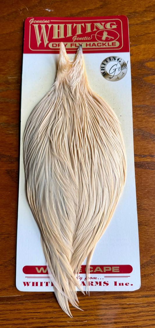Whiting Gold Grade Rooster Cape Light Ginger 619-SH-E-L