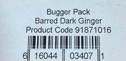 Whiting Bugger Pack Barred Dark Ginger 731-SH-E-L