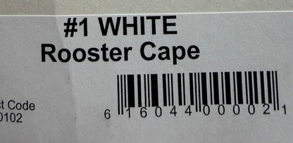 Whiting Farms Hoffman Rooster Cape Grade 1 - White 294-SH-E-L