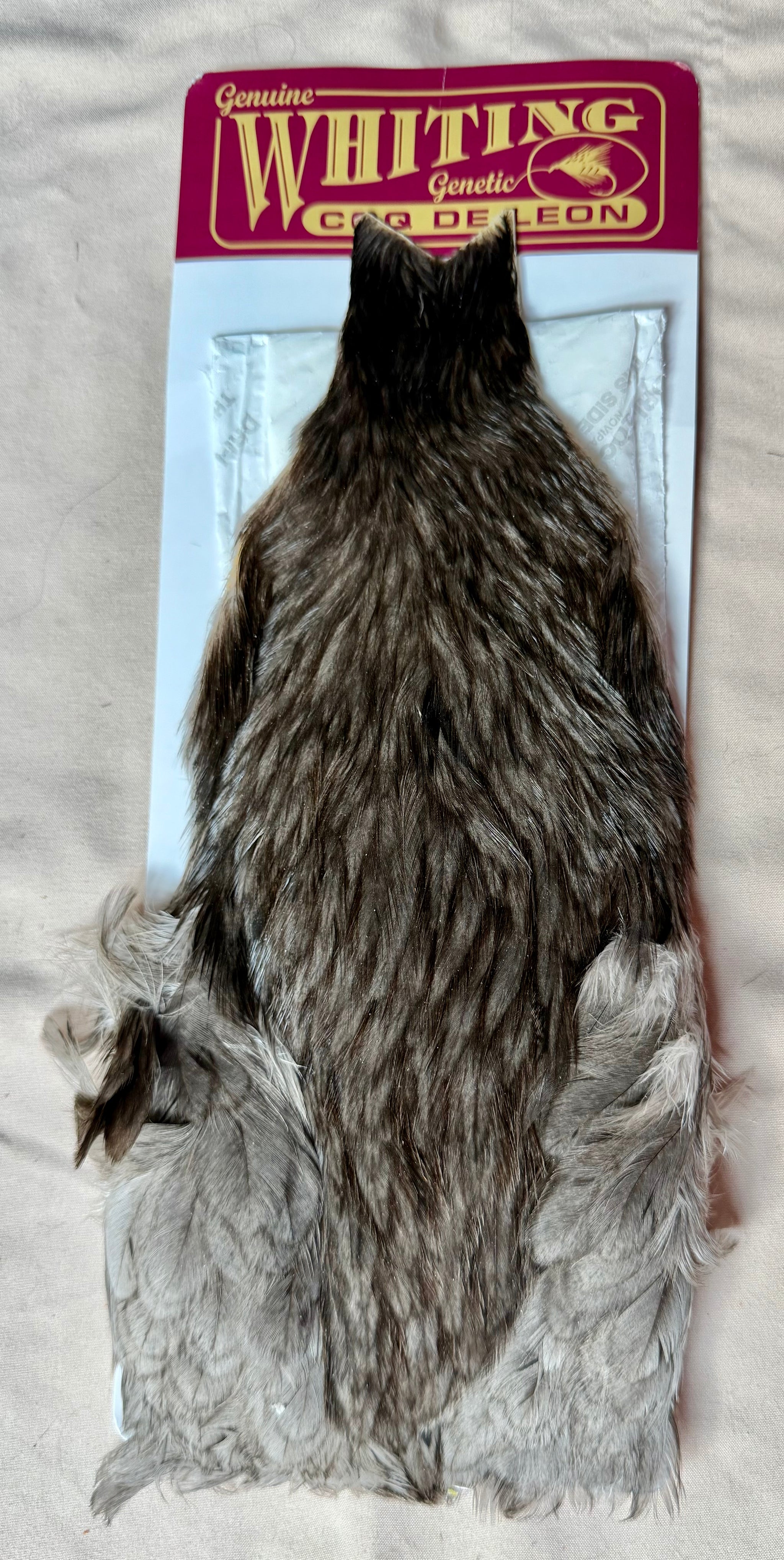 Whiting Cog de Leon Hen Cape Dun Natural Dun 238-SH-E-L