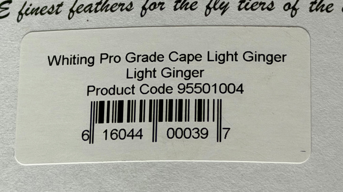 Whiting Farms Pro-Grade Cape Light Ginger 225-SH-E-L