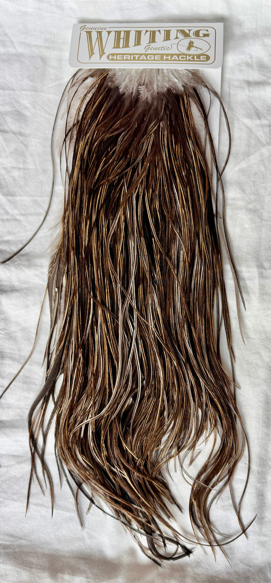 Whiting Heritage Hackle Saddle Grade 2 All Colors/Mixed 262-SH-E-L