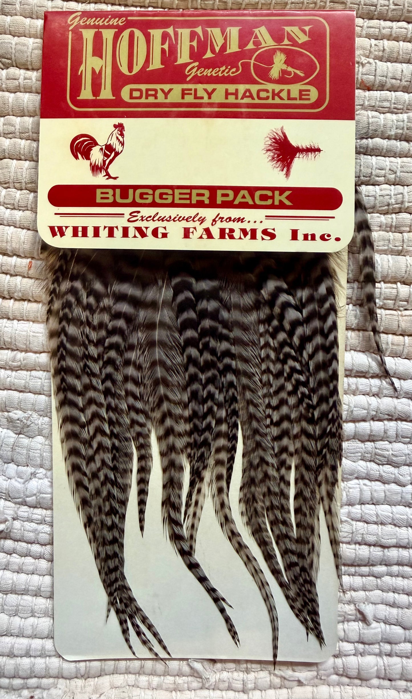 Whiting Farms Bugger Pack Grizzly Dyed Dun 717-SH-E-L
