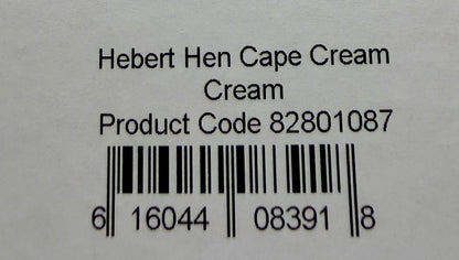 Whiting Farms Hebert Miner Hen Cape Cream 353-SH-E-L