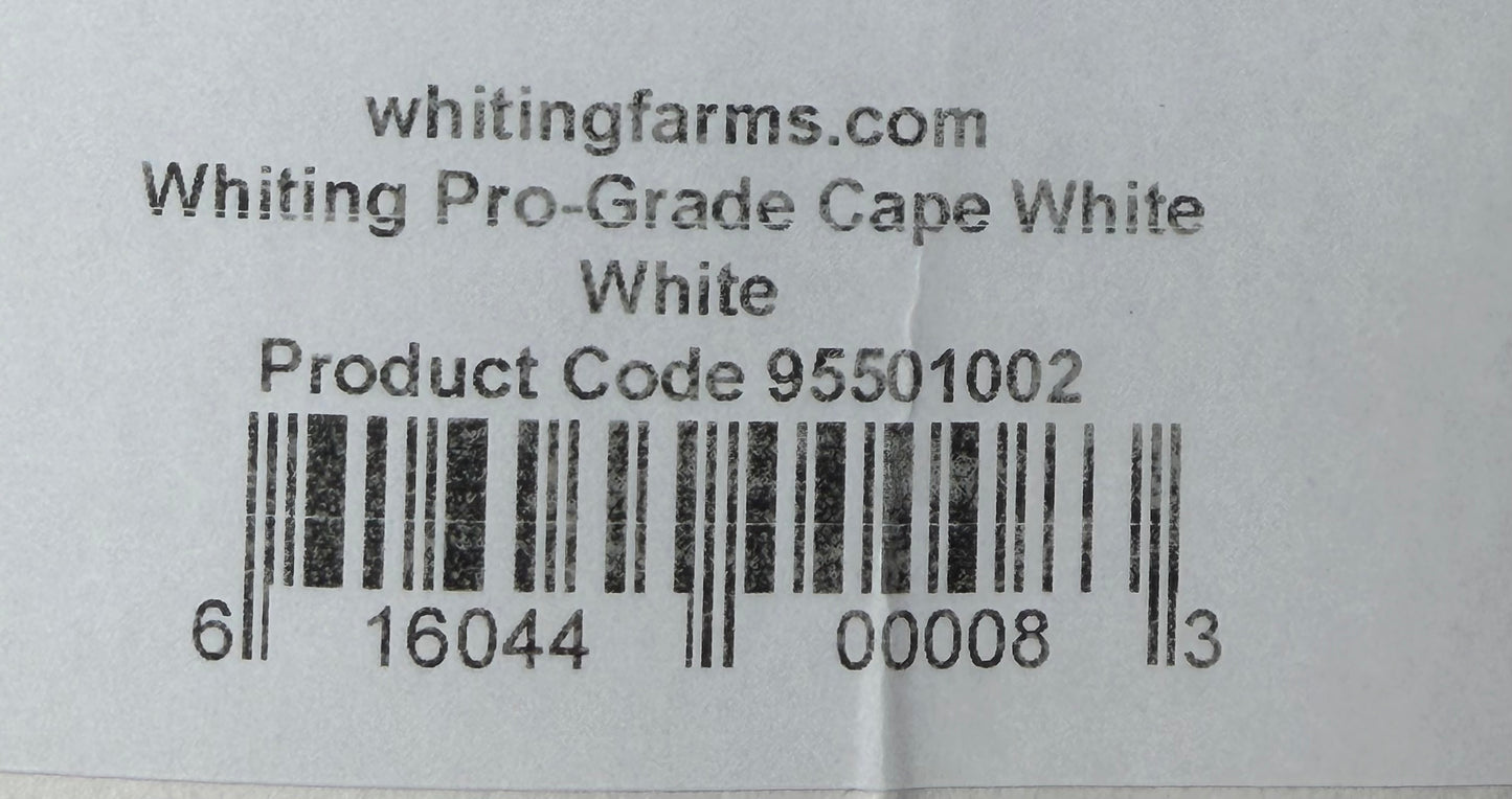 Whiting Farms Pro Grade Cape White 673-SH-E-L