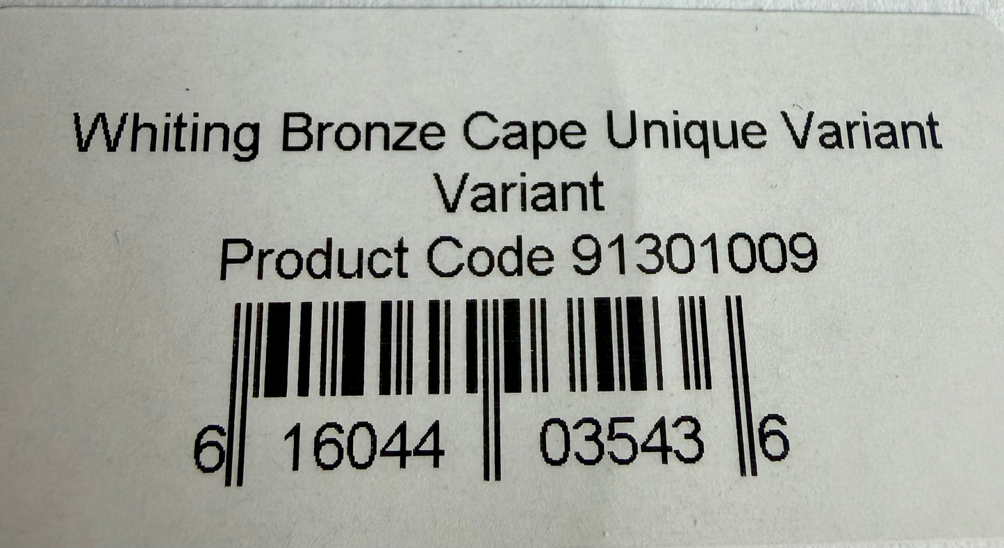 Whiting Farms Bronze Grade Cape Unique Variant 621-SH-E-L
