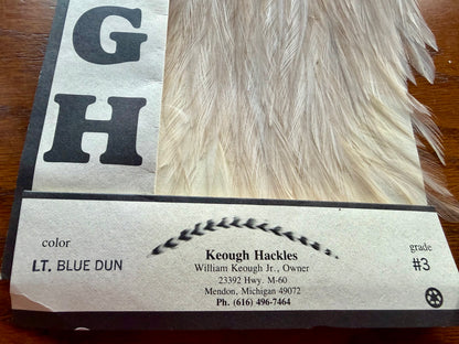 Keough #3 Grade Cape, Light Blue Dun 470-SH-E-L