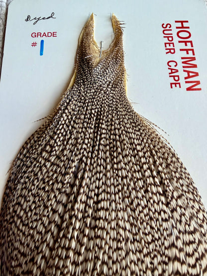 Hoffman Grade 1 Super Cape (dyed) Grizzly 842-SH-E-L