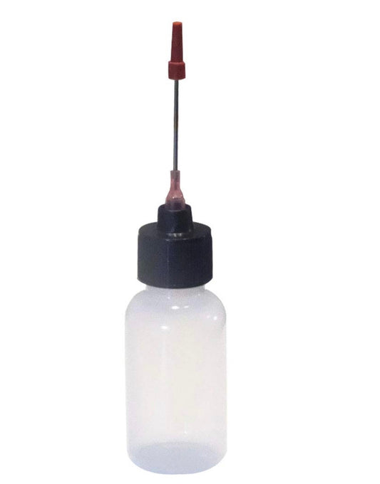 1 OZ. Plastic Dispensing Bottle w/Stainless Steel Tip