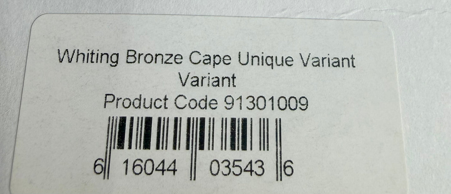 Whiting Farms Bronze Grade Cape Unique Variant 674-SH-E-L