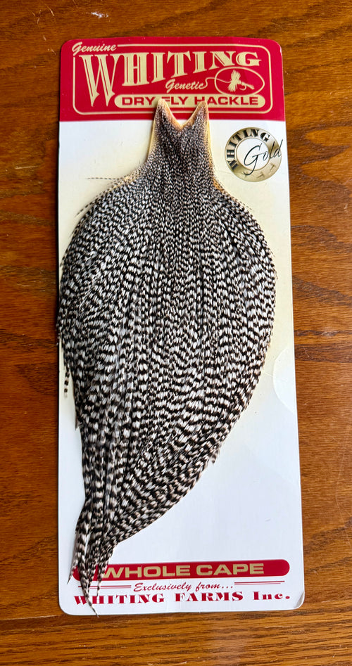 Whiting Gold Grade Rooster Cape Grizzly 617-SH-E-L