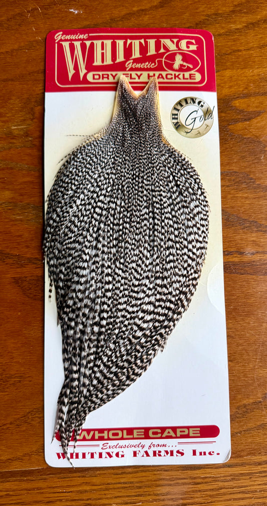 Whiting Gold Grade Rooster Cape Grizzly 617-SH-E-L