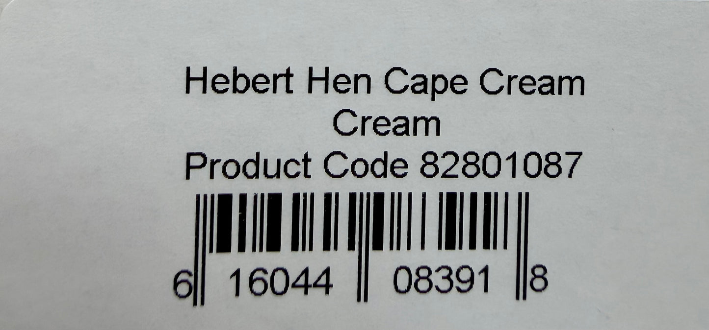 Whiting Farms Hebert Miner Hen Cape Cream 354-SH-E-L