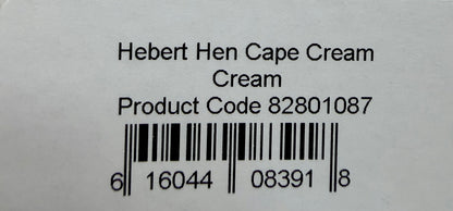 Whiting Farms Hebert Miner Hen Cape Cream 354-SH-E-L